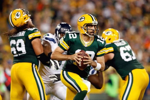 Seattle Seahawks v Green Bay Packers Aaron Rodgers