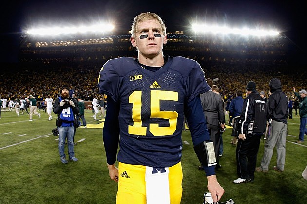 Michigan QB Jake Rudock after loss to Michigan State