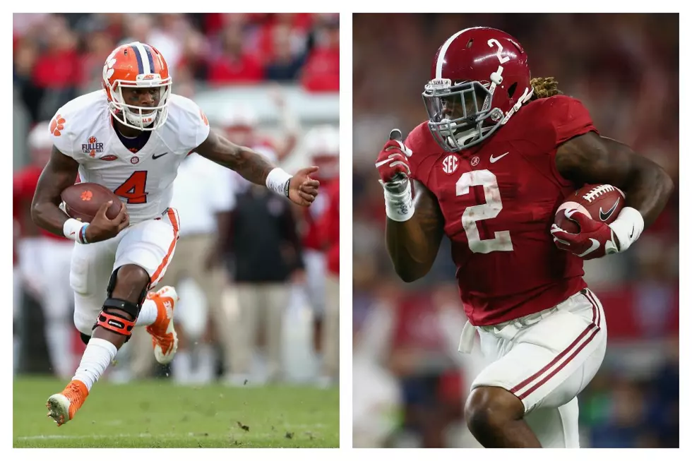 Clemson Number One, Alabama Crashes Party in First College Football Playoff Poll